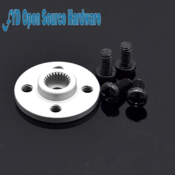 

LS4G New Disc Type Metal Horns Mount for 25T MG945 MG995 MG946 RC Servos Robot