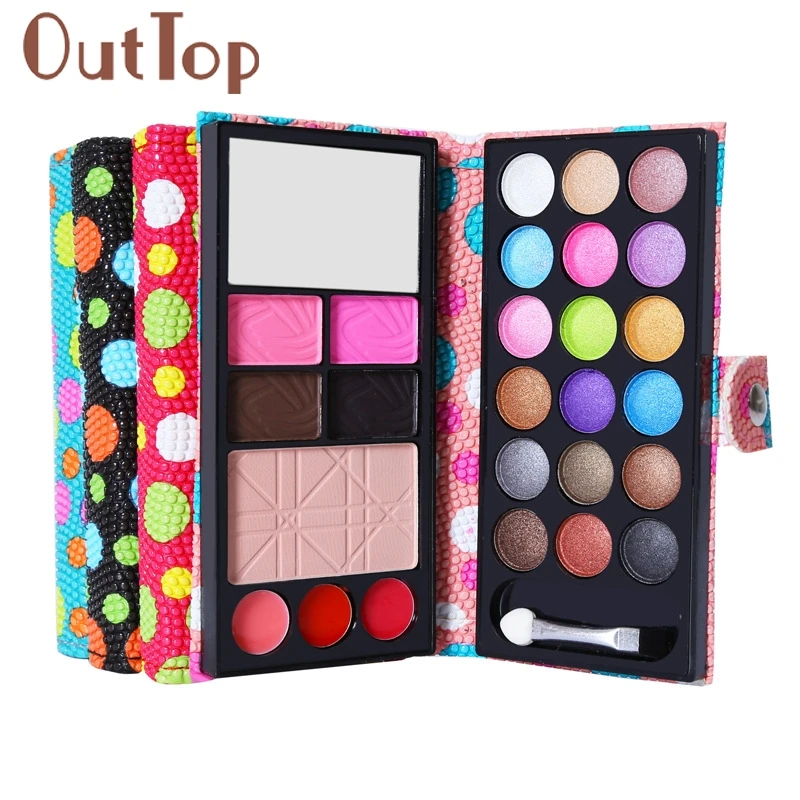 

OutTop 26Colors Eye Shadow Palette Cosmetic Eyeshadow Blush Lip Gloss Powder Makeup maquillaje tools Drop Ship Oct30 p30