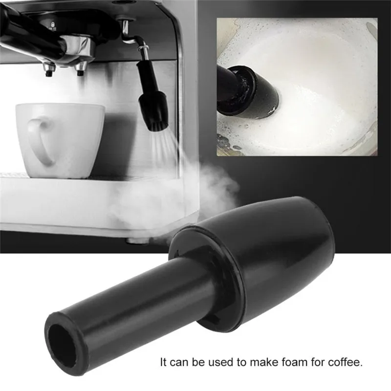 

TTLIFE Plastic Reusable Durable Coffee Machine Spout Make Foam Froth Nozzle Coffee Machine Part Coffeeware