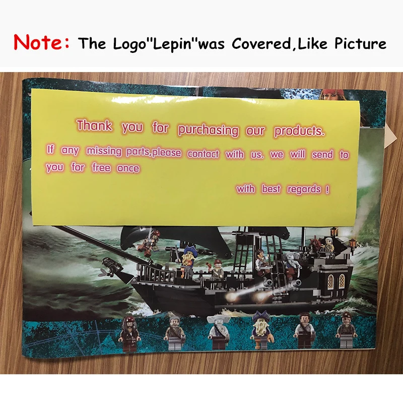 Pirates Of The Caribbean The Black Pearl Ship 804pcs