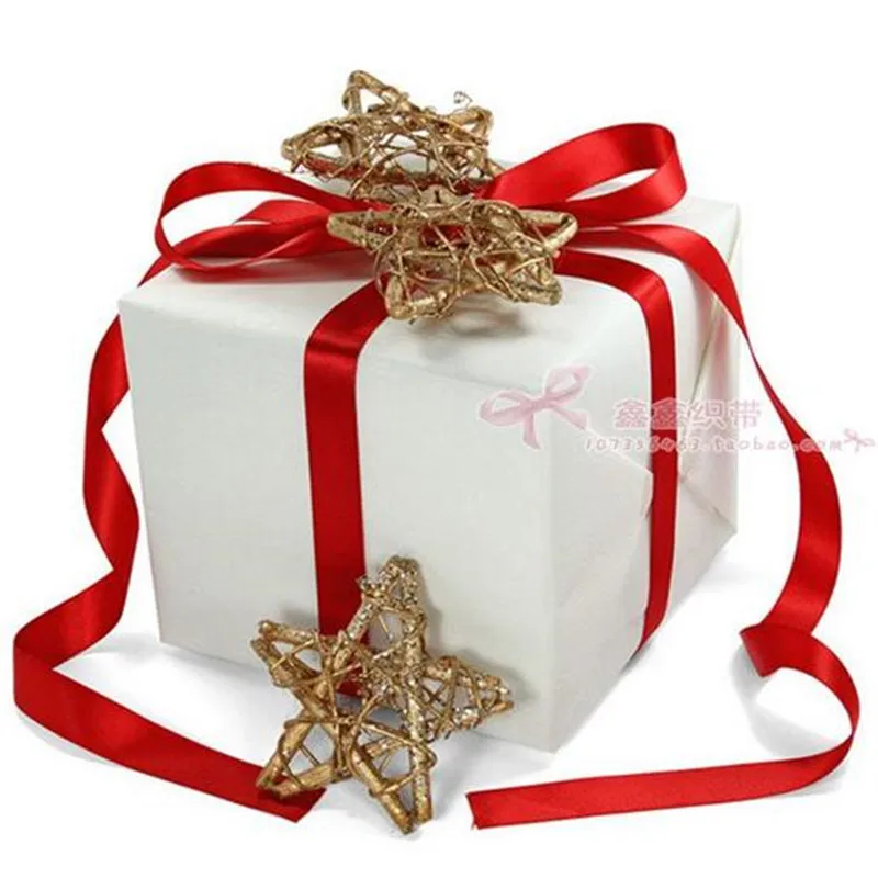 Wedding Pretty Satin Ribbon Silver//Gold Silk Card Decor Gift Wrapping