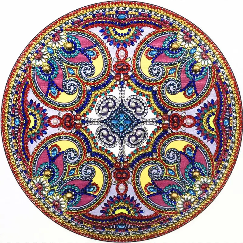 

Circle 5D Special Shaped Diamond Painting Embroidery Needlework Rhinestone Crystal Cross Craft Stitch Kit DIY