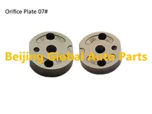 Placa de orifício Placa de Válvula de Controle do Injetor Placa Intermediária 7 # para Common Rail Injector 095000-6510 095000-6511 usando