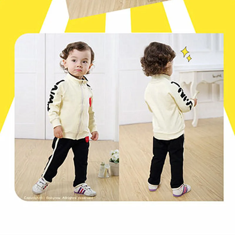 Anlencool roupas infantil Meninas Love/осенний комплект детской одежды для улицы, корейские хлопковые костюмы брендовая спортивная одежда