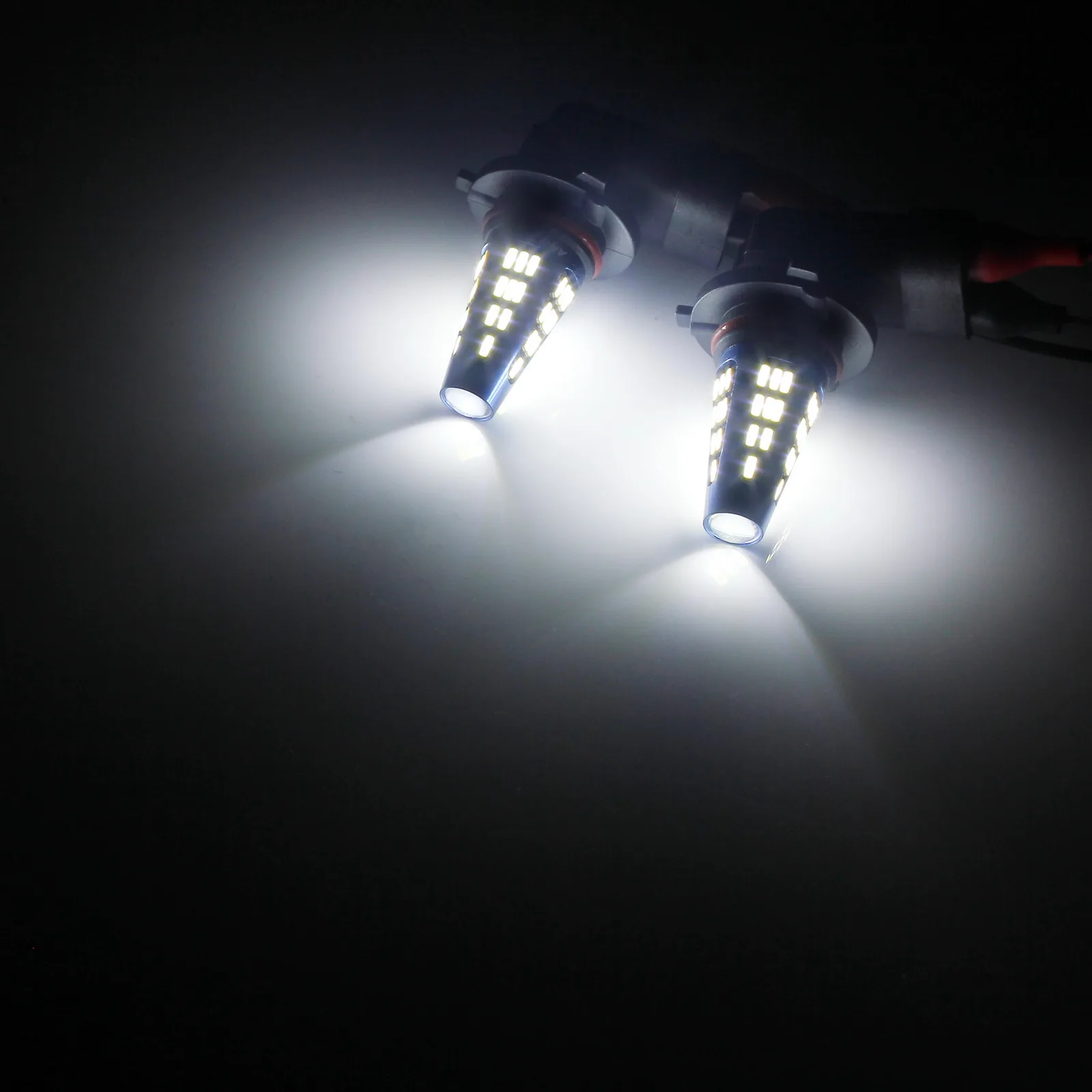 ANGRONG 2X HB3/9005 Ксеноновые белые SMD 48 светодиодные дневные ходовые Противотуманные