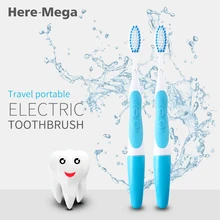 Здесь Мега ультра звуковая электрическая зубная щетка зарядка перезаряжаемая с 3 шт Сменные головки Водонепроницаемая звуковая зубная щетка 101