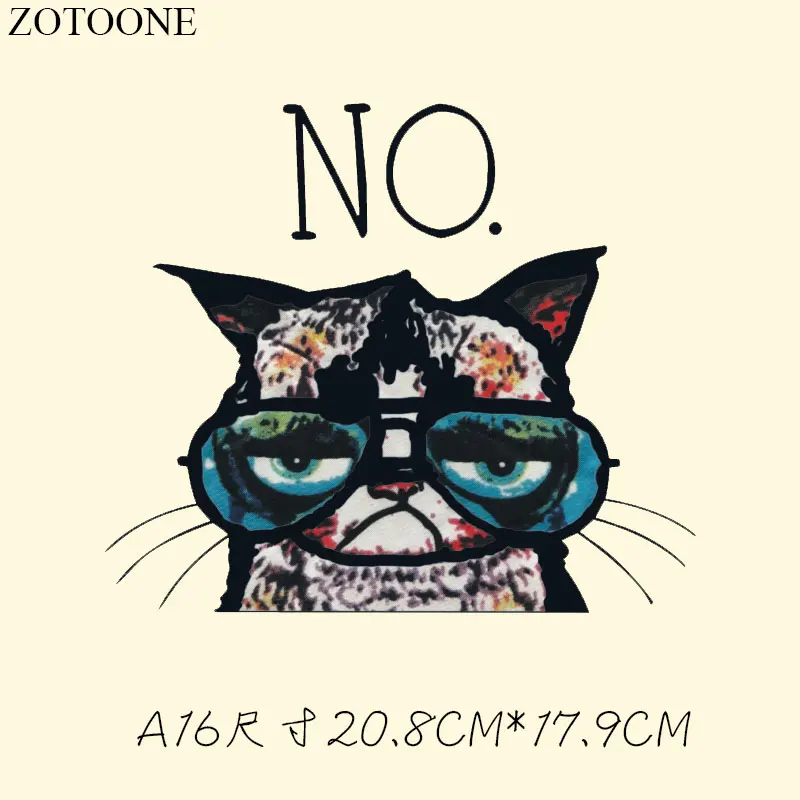 

ZOTOONE Owl Iron On Transfers For T shirt Fabric Clothes Hot Heat Transfers Stickers Vinyl Applique Patch Press Paste Wholesale