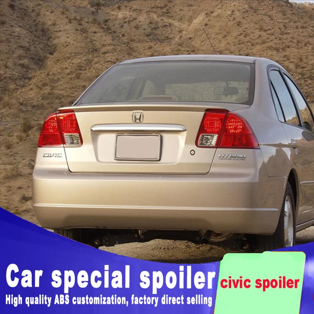 Golden Code Spoiler 2001 2002 2003 For Honda Civic High Golden Code Spoiler 2001 2002 2003 For Honda Civic High Quality And Hardness Abs Material