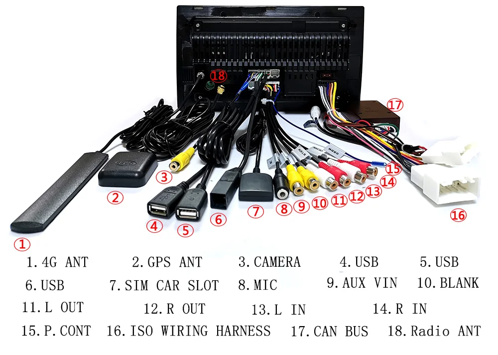 Best Funrover 2.5D+IPS Quca 4 Core Android 9.0 Car multimedia DVD player for Toyota Land cruiser 100 LC 100 car radio Dsp RDS BT WIFI 17