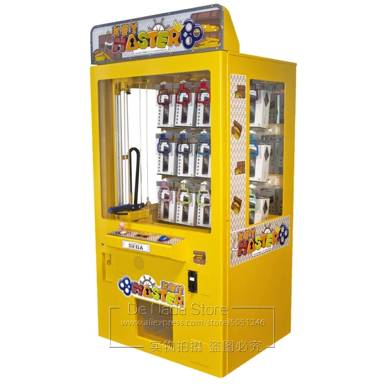 Amusement Park Coin Operated Vending Machine Toy Claw Cranes Machine Key Master Gift Prize Arcade Game Machine