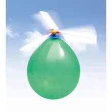 10 pcsFunny традиционный классический звук воздушный шар вертолет НЛО дети Дети играть летающая игрушка мяч на открытом воздухе забавная спортивная игрушка Рождество
