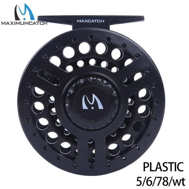 Special Price Maximumcatch Maxcatch 5-8WT Plastic Fly Fishing Reel Disc Brake System Right or Left-Handed Black Color Special Price Maximumcatch Maxcatch 5-8WT Plastic Fly Fishing Reel Disc Brake System Right or Left-Handed Black Color