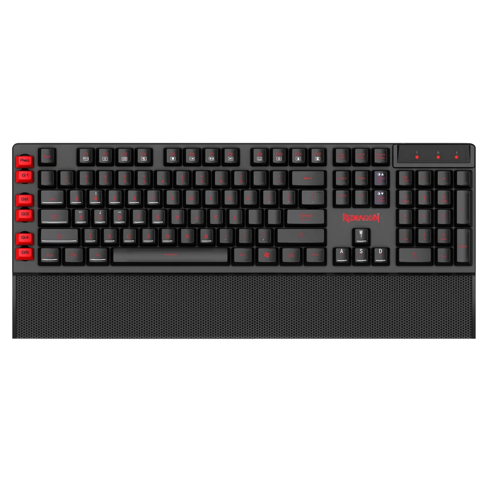 Redragon S102 Gaming Keyboard игры Мышь комбо 110 ключ 7 цветов клавиатура с подсветкой и Мышь Набор игровой Мышь и клавиатура Тихая