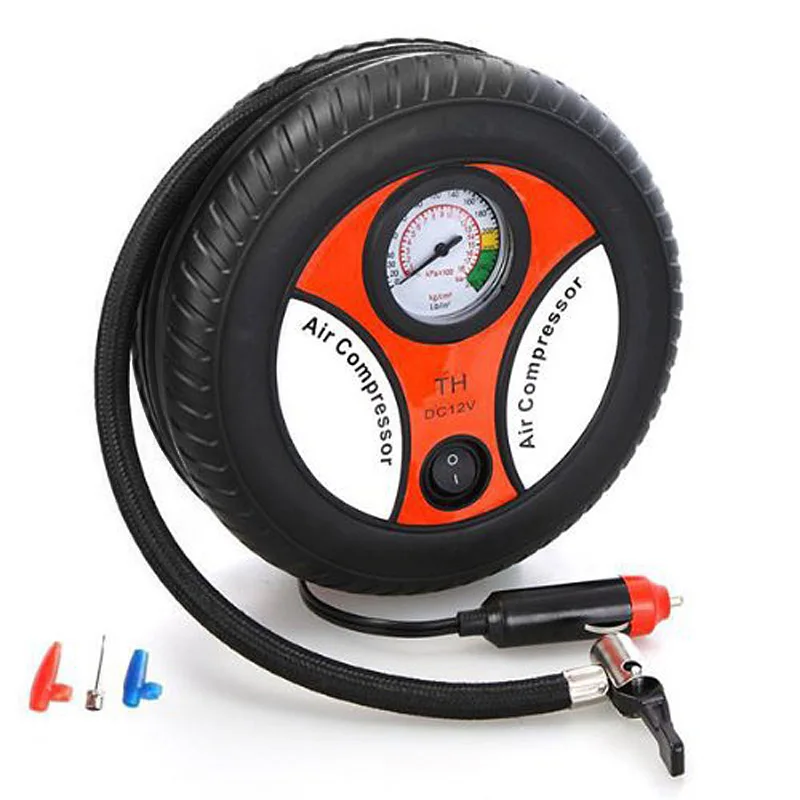 

Mini Portable Car Air Compressor 12v Auto Inflatable Pumps Electric Tire Inflaters VS998