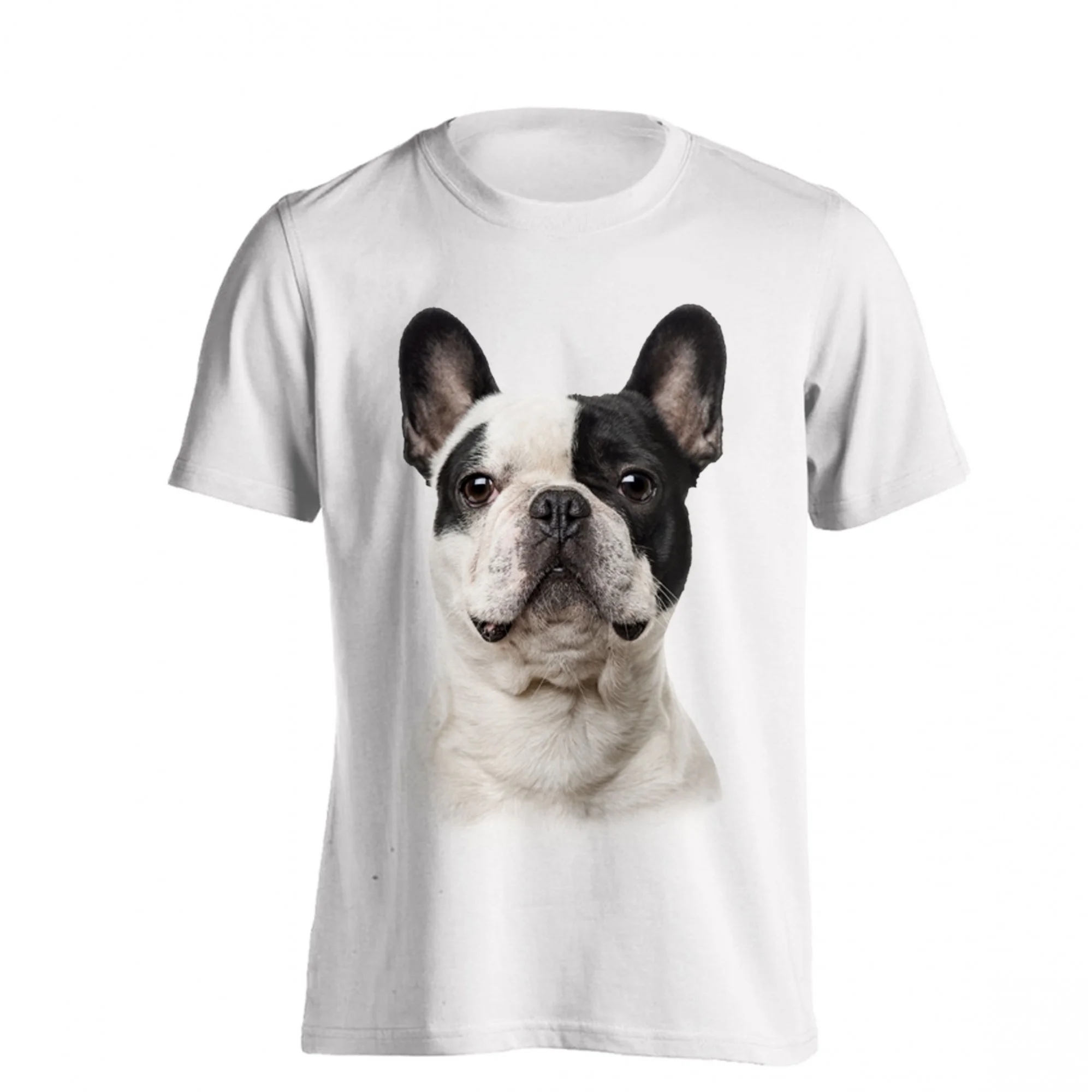 Футболка с фабрики футболка a imprime bouledogue francais Homme (TF118)|Футболки| |