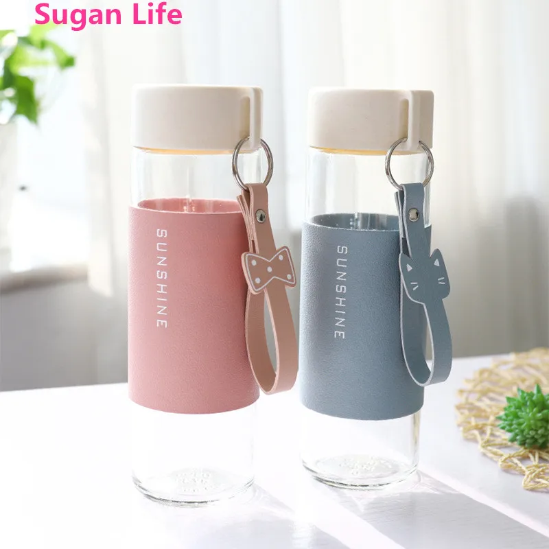 NEW 395ML Cute Simple Water Cup PU Cup Sleeve Travel Mug Portable Water Bottle Sports Mug Coffee Cup with Lid Car Water Bottle NEW 395ML Cute Simple Water Cup PU Cup Sleeve Travel Mug Portable Water Bottle Sports Mug Coffee Cup with Lid Car Water Bottle