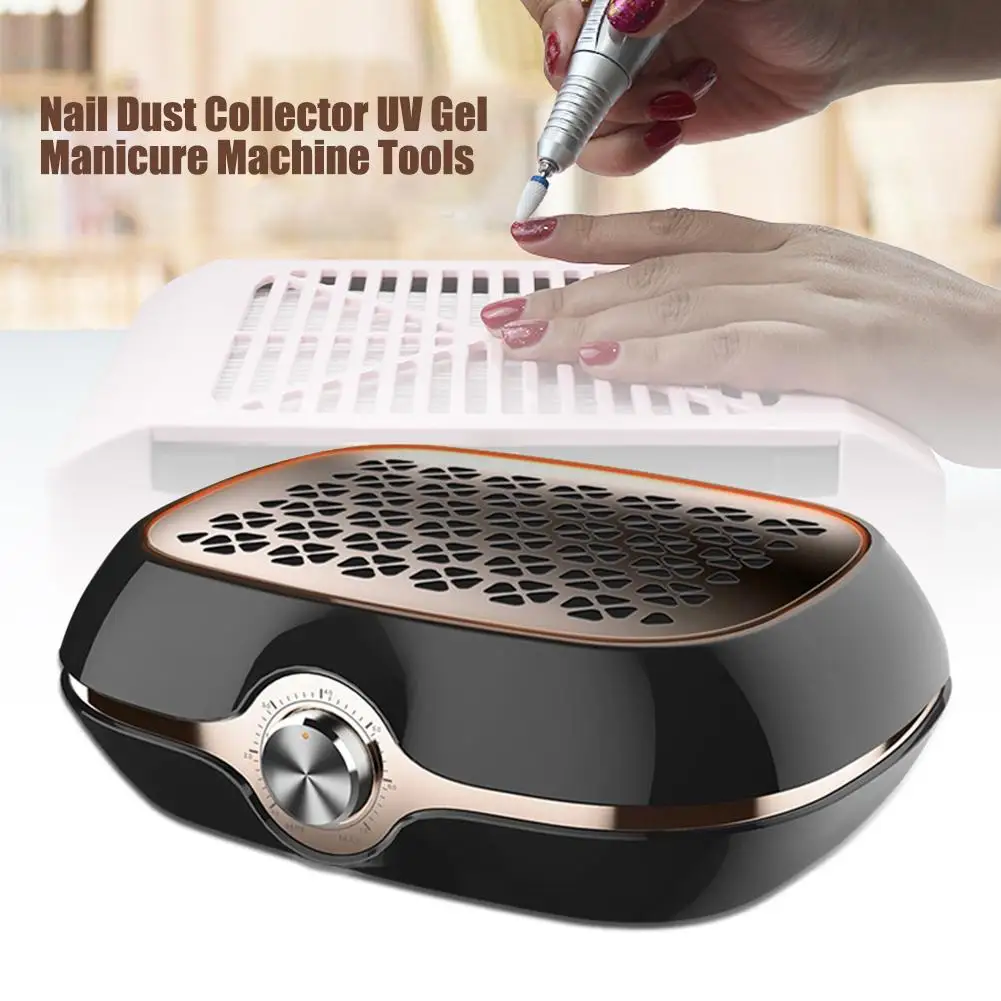 

Nail Dust Collector Mini Vacuum Cleaner Nail Crumbs UV Gel Nail Dust Suction Nail Dust Collector Nail Art Manicure Tool