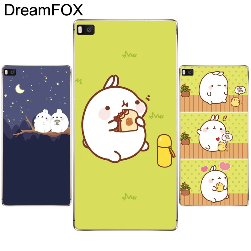Dreamfox k070 рисования каваи Мягкие TPU силиконовый чехол для Huawei P8 p9 P10 lite плюс 2017 Honor 8