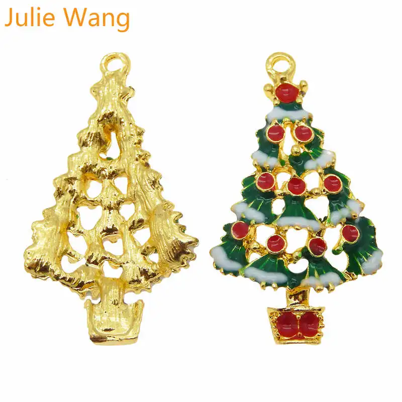 Julie Wang 1 упаковка сплав эмаль искусственная кожа подвески серьги ожерелье