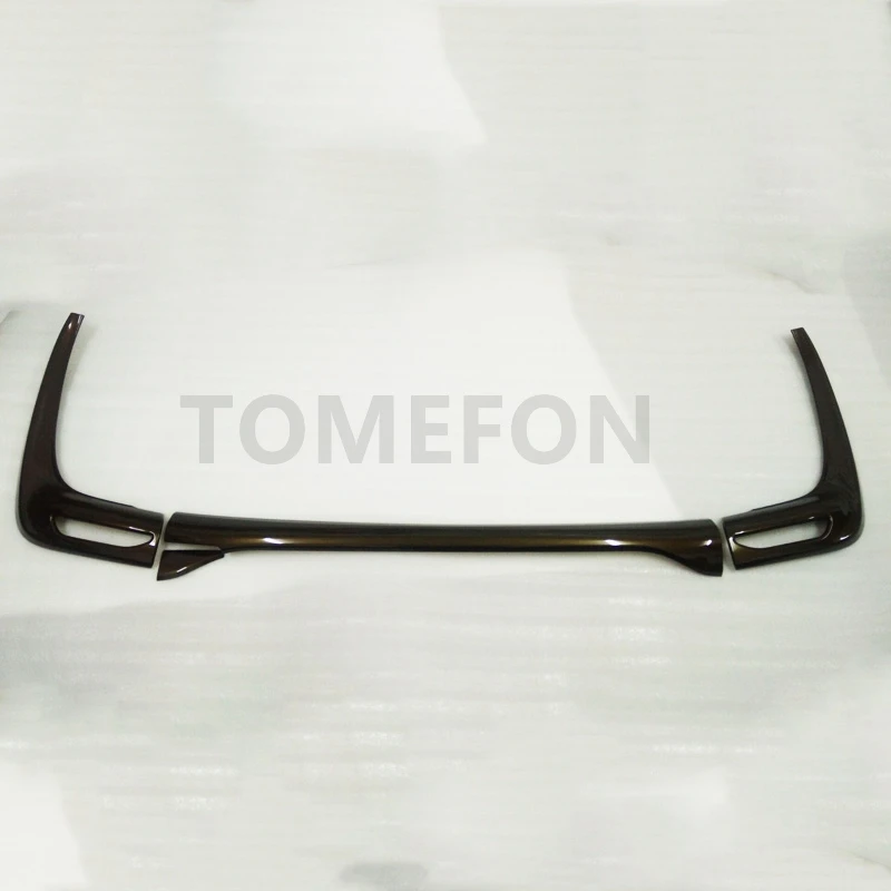 TOMEFON For Toyota Sienta Second Generation XP170 ABS Brown Paint Front Rear Bumper Foglight Cover Exterior Styling