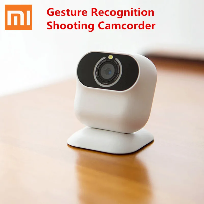 

Xiaomi Xiaomo AI Smart Camera Gesture Recognition Shooting Camcorder Automatic Beauty Quad Core Smart App Control Camcorder