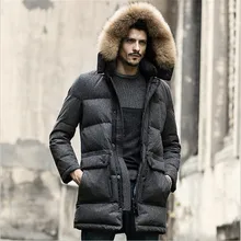 Campera Invierno Hombre 2016 Марка Одежды С Капюшоном Зима Теплая Сгустите Пуховики Сплошной Цвет Старинные Зимние Пальто A2529