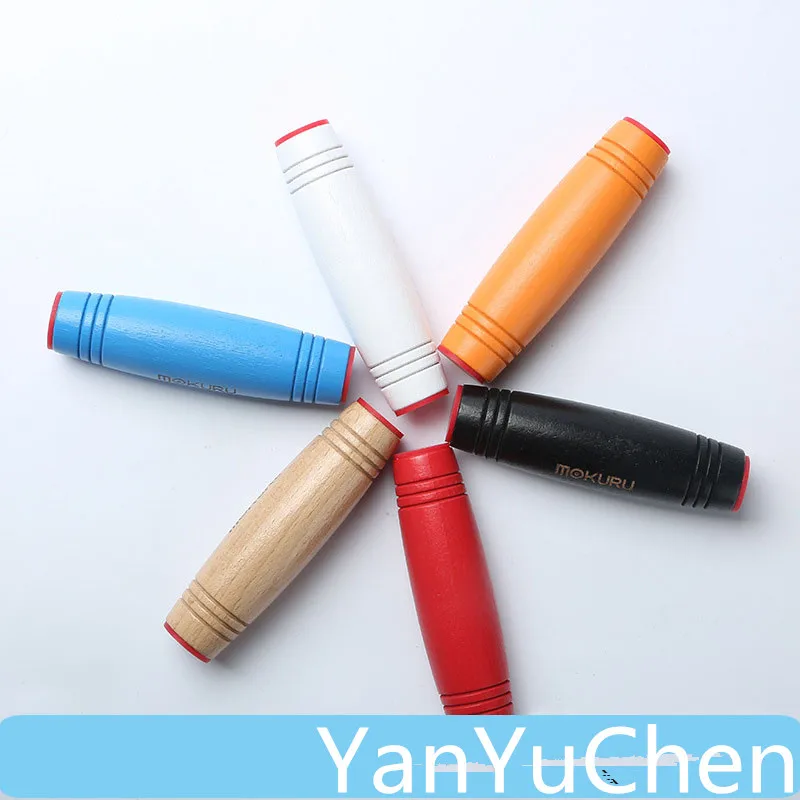 Japanese-Toy-Mokuru-Fidget-Stick-Flip-Stress-Reliever-Desk-Toy-Antistress-Desktop-Roller-Toy-Kururin-Wood (2)