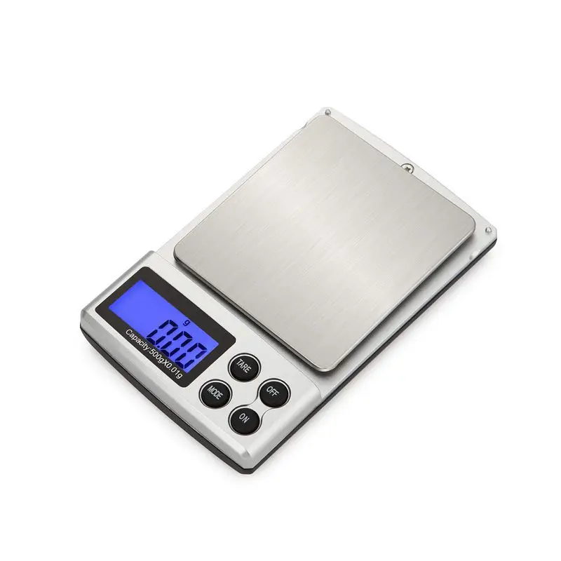 Junejour Высокая точность Мини цифровые весы 100/200/300/500/1000g 0,01/0,1g электрический шлифовальный станок для Карманный с подсветкой весы для ювелирных изделий Кухня