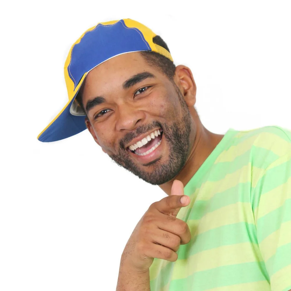 Bel-Air Prince a Baseball Cap Tv Character 90 S 1990 S Rétro Fancy Dress Costume