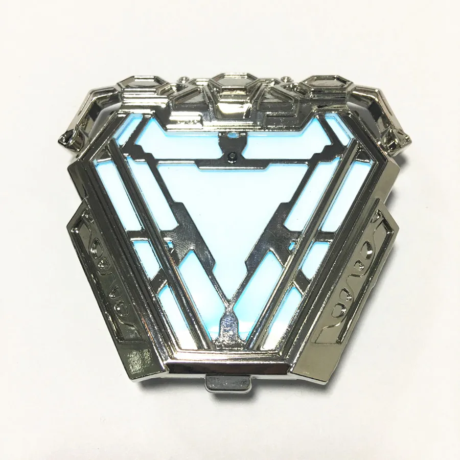 1:1 весы Железный человек Mark 50 MK50 нано костюм Armor Arc Reactor светодиодный светильник