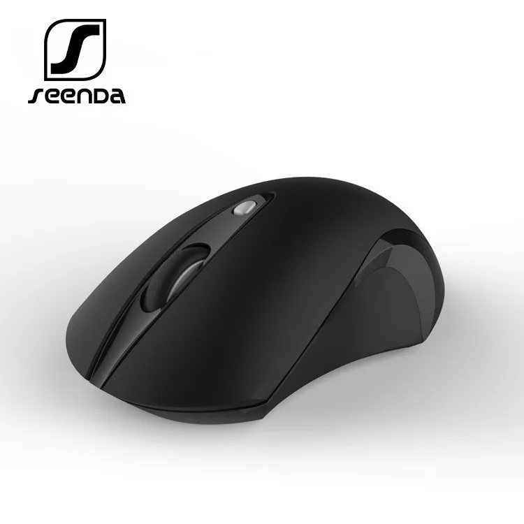 SeenDa 2.4G Wireless Mouse Slient Button Optical Mice for Laptop Noiseless Vertical Mouse for PC Computer