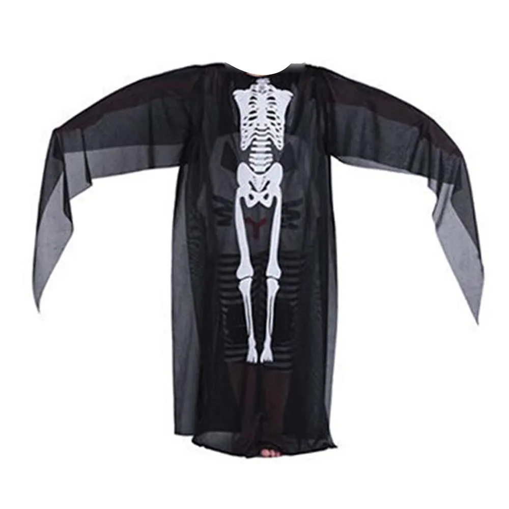 

Halloween Costume Ball Masquerade Props Child Kids Skull Skeleton Ghost Clothes