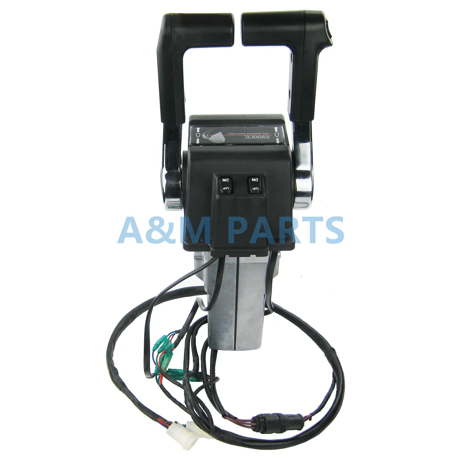 OEM Outboard Engine Twin Binnacle Remote Control Box Dual Top Mount 704