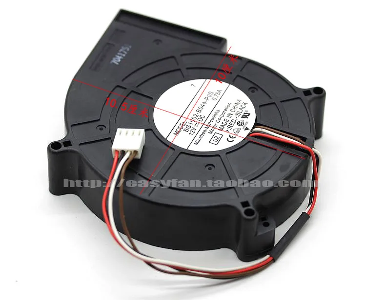 

NMB-MAT 02 DC 12V 0.75A 110x110x25mm вентилятор охлаждения сервера