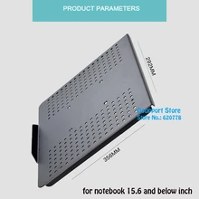 Сверхмощный держатель для ноутбука 10-15,6 дюймов, подставка для ноутбука, охлаждающая подставка для ноутбука с креплением VESA, 100x100 мм для DIY