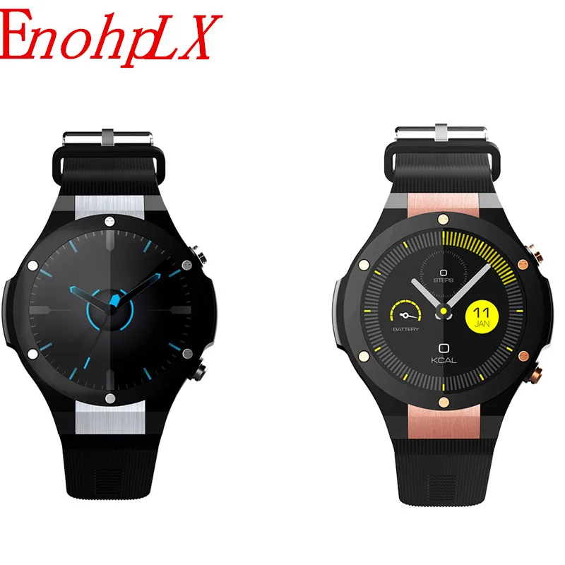 

EnohpLX H2 Smart Watch 3G Internet 1G+16G Memory Bluetooth GPS Wifi Sync For iphone & android Heart Rate Monitoring 500W Camera