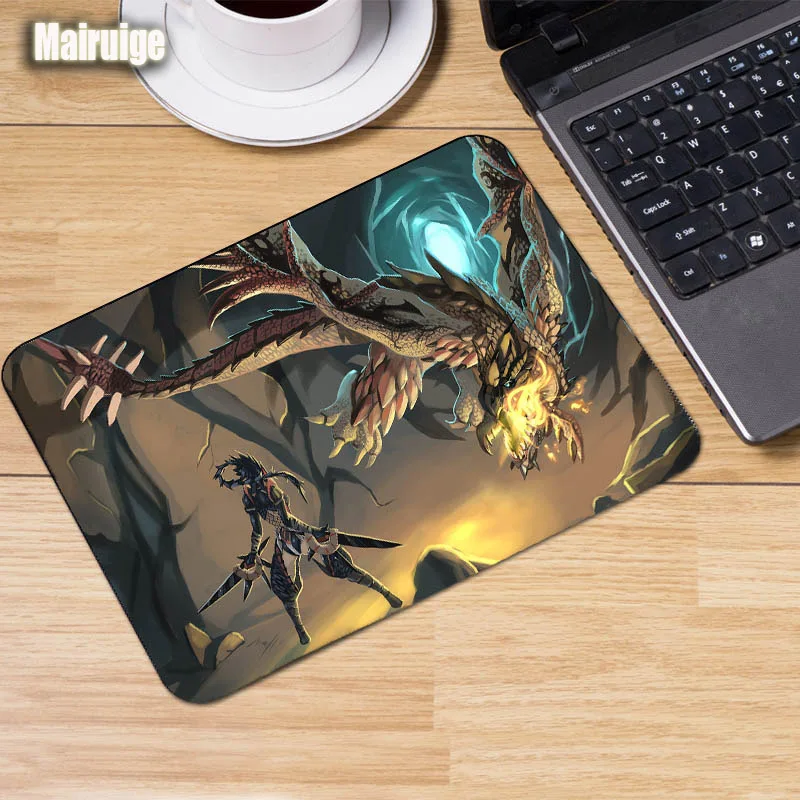 Коврики для мыши Mairuige Dragon Pattern Monster Hunter печатные планшеты ПК коврики компьютеры