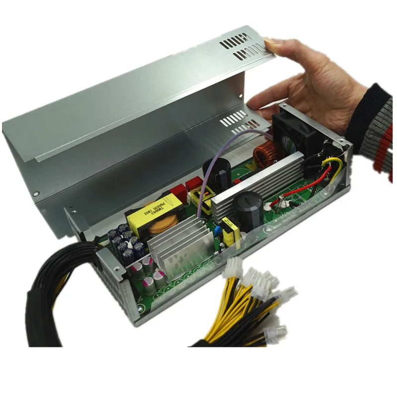 2000 Вт 6pin * 10 источник питания для Eth эфириум монета Шахтер Antminer ETH S7 S9 L3 + выделенный