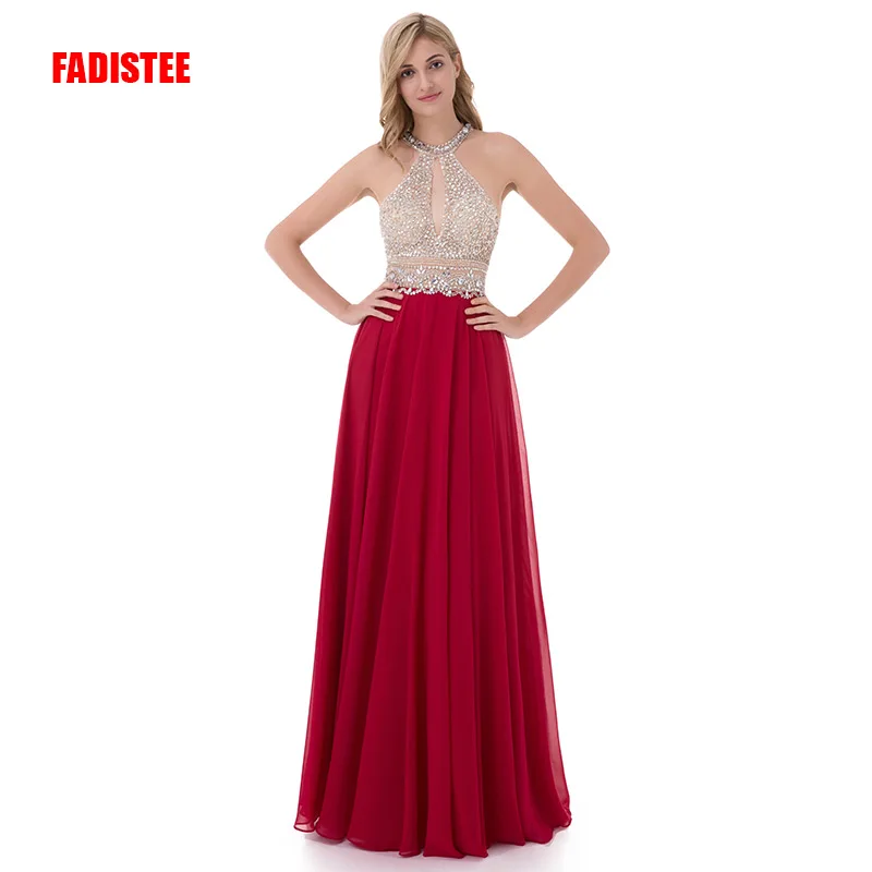 high neck party frocks