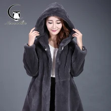 2016 winter new otter hair full-leather jacket in the long section of fur women’s fur
