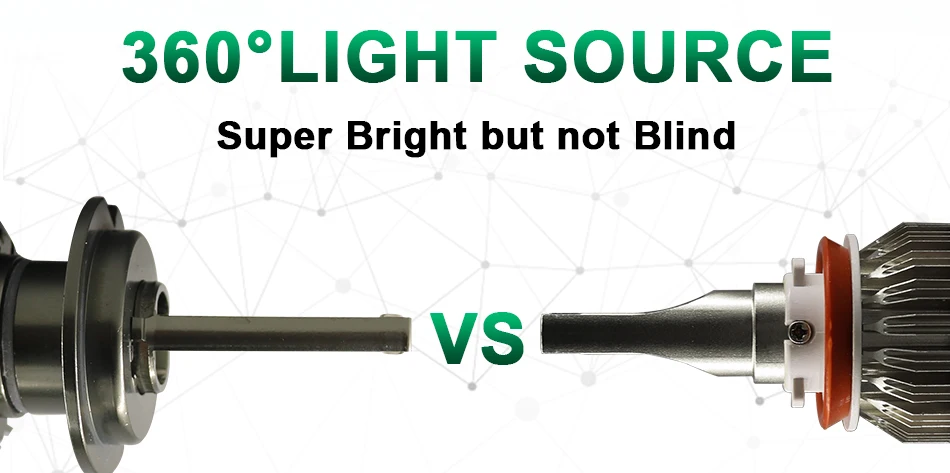 f4_07 LED H4 HiLo H7 LED H11 H1 9006HB4 9005HB3