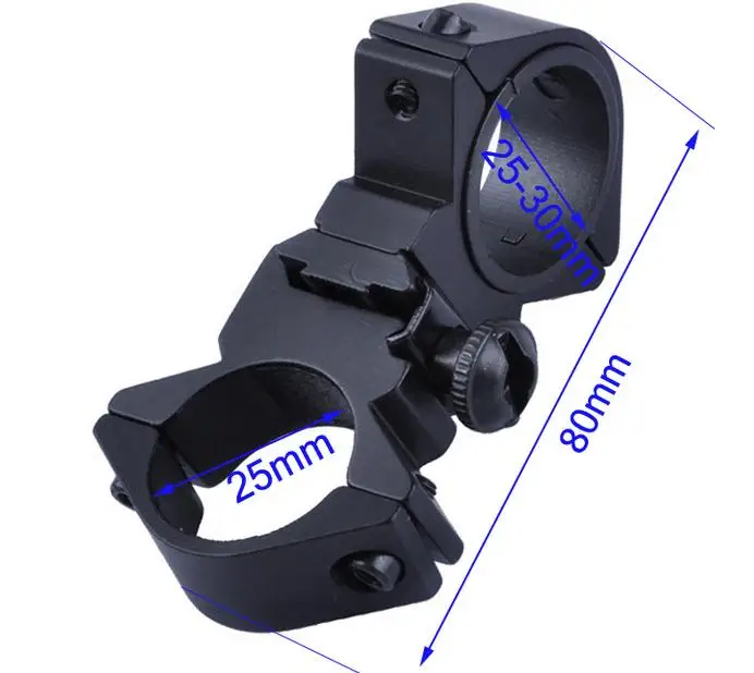 25 мм 30 мм алюминиевый сплав крепеж фонарик крепеж