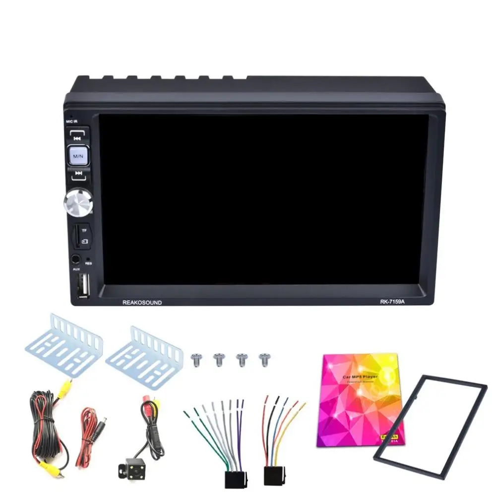 

7 Inch Capacitor Hd Display Car Mp5 Dual Ingot Car Player Mp5 Oled Color Screen 12v Europe Rds 7159a