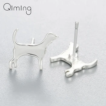 

Beagle Dog Stud Earrings For Women Girls Dog Lovers Best Gifts Alloy Metal Boucle d'oreille fashion Cute Jewelry