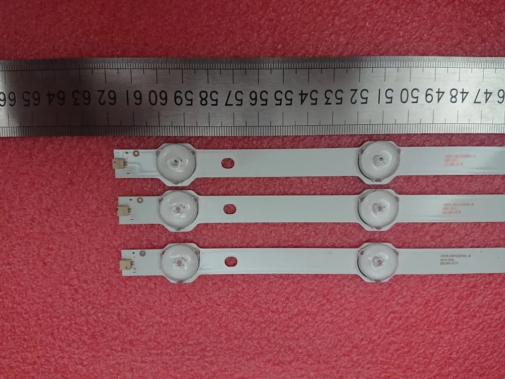 Комплект из 2 предметов = 6 шт. 8 светодиодный 618 мм светодиодный подсветка полосы для LE32D59 32PFL3045 K320WD 4708-K320WD-A2213K01 A4213K01 471R1055 471R1P53