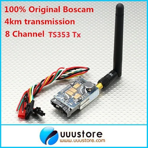 Boscam Wireless Video Transmitter FPV 5.8G 400mW A/V Transmitter Module (TX) TS353 for DJI Phantom camera drone accessories 1