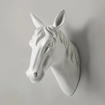 

Retro nostalgia deer head hanging wall creative living room mural Wall Decoration pendant antlers stereo head ornaments