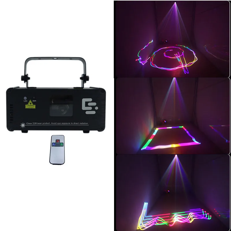 

Compact Laser Engraver Disco Light Christmas Shows Dj Equipment DMX Stage Light 15W Full Color Animation Pattern Laser Light