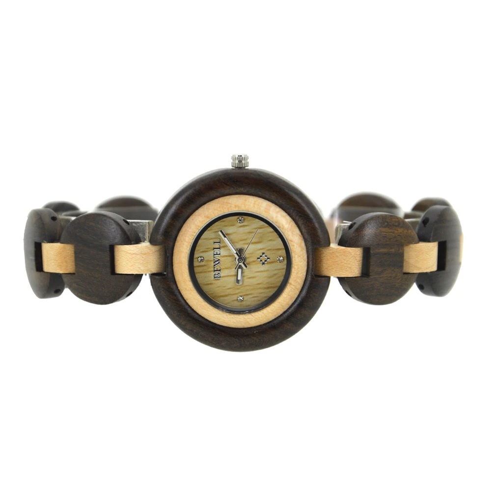 BEWELL WOODEN WATCH