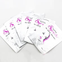 100 Накладные ресницы расширение бумажные патчи для наращивания для глаз наклейки для ресниц под подушечками для глаз бумажные Патчи Наклейки на кончики ногтей